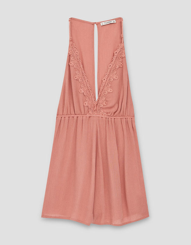 Plain Light Coral Skirt
