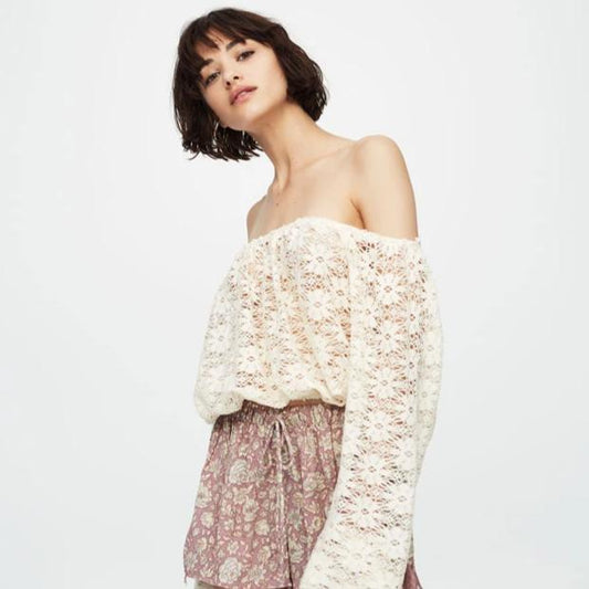 Long Sleeves Crop Top