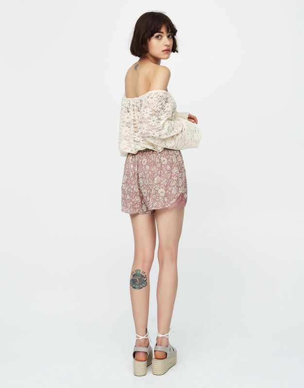 Long Sleeves Crop Top