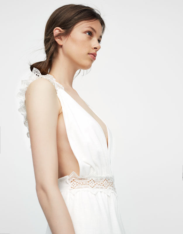 Princess White Dress
